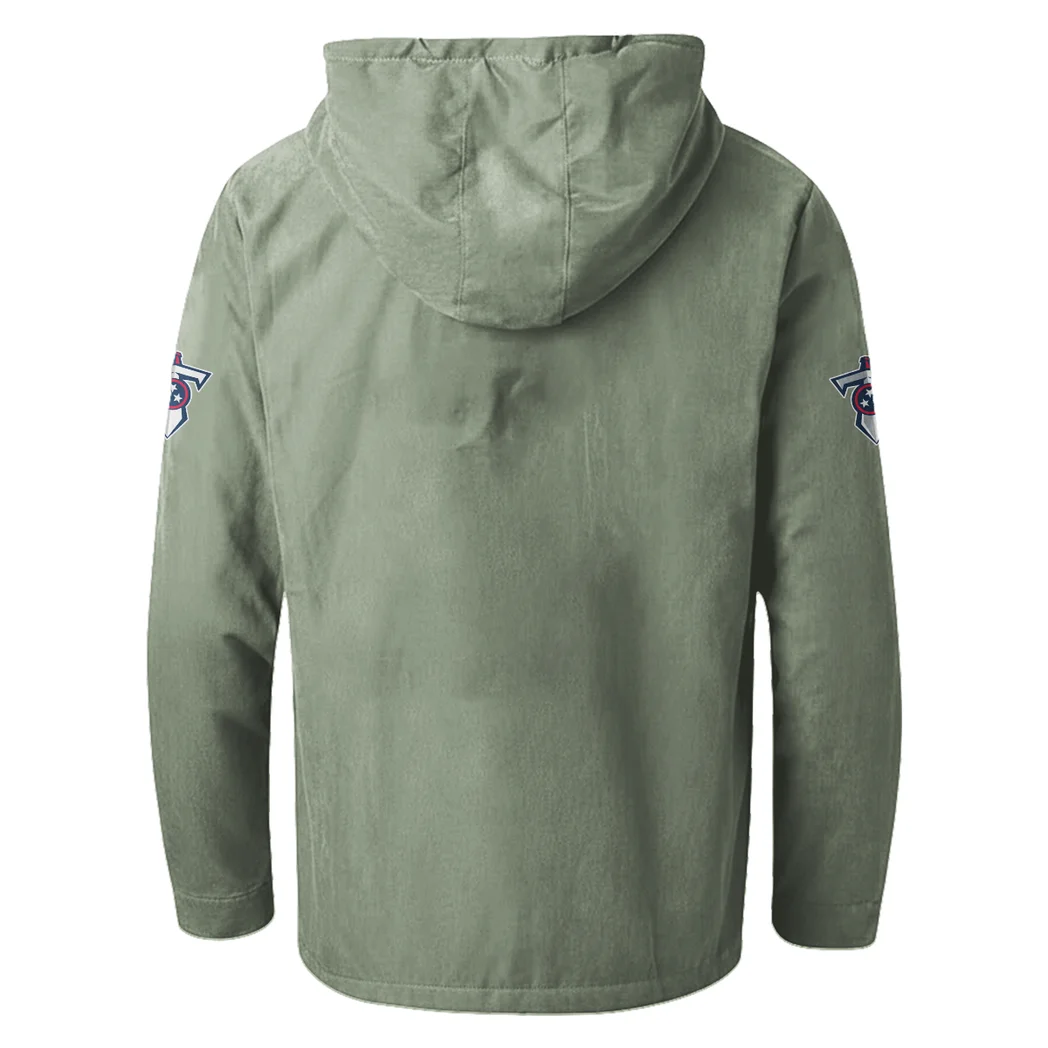 Volunteer Fans Flannel Hoodie, Everyday Game Fan Hoodie HVN1465TT - Light Green - Image 3