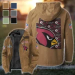 Winged Pride Flannel Hoodie, Sport Fan Flannel Hoodie HVN1466AC - Camel