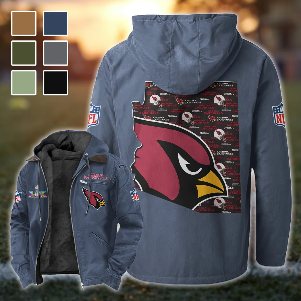 Winged Pride Flannel Hoodie, Sport Fan Flannel Hoodie HVN1466AC - Navy Blue