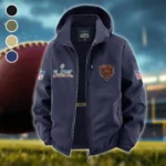 Windy Cubs Fleece Windbreaker Jacket, Windproof Fleece Hybrid HVN1466CB - Navy