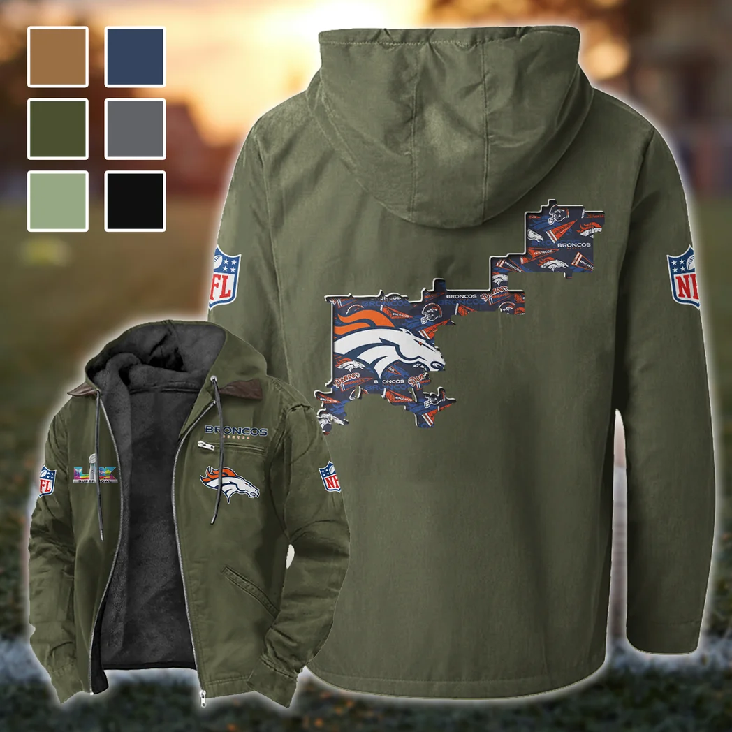Football Bronze Crew Flannel Hoodie, Street Style Sport Hoodie HVN1466DB - Green