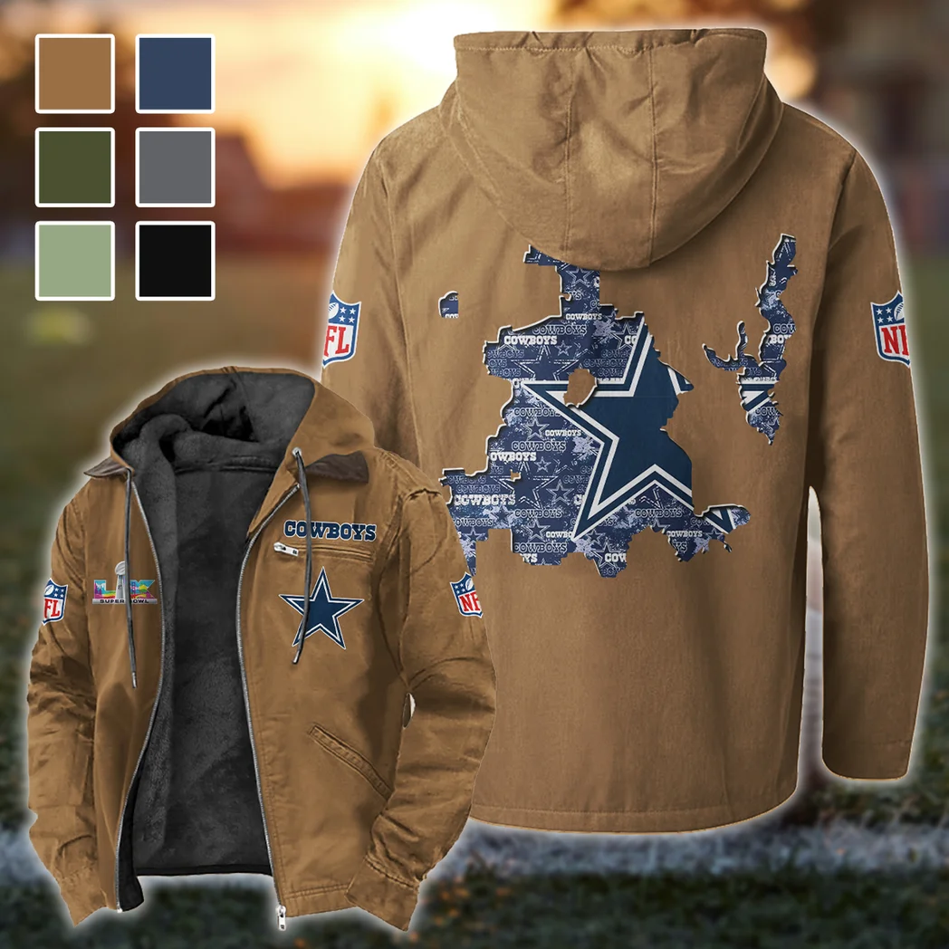 Blue Pride Flannel Hoodie, Warm Fan Flannel Hoodie HVN1466DC - Camel