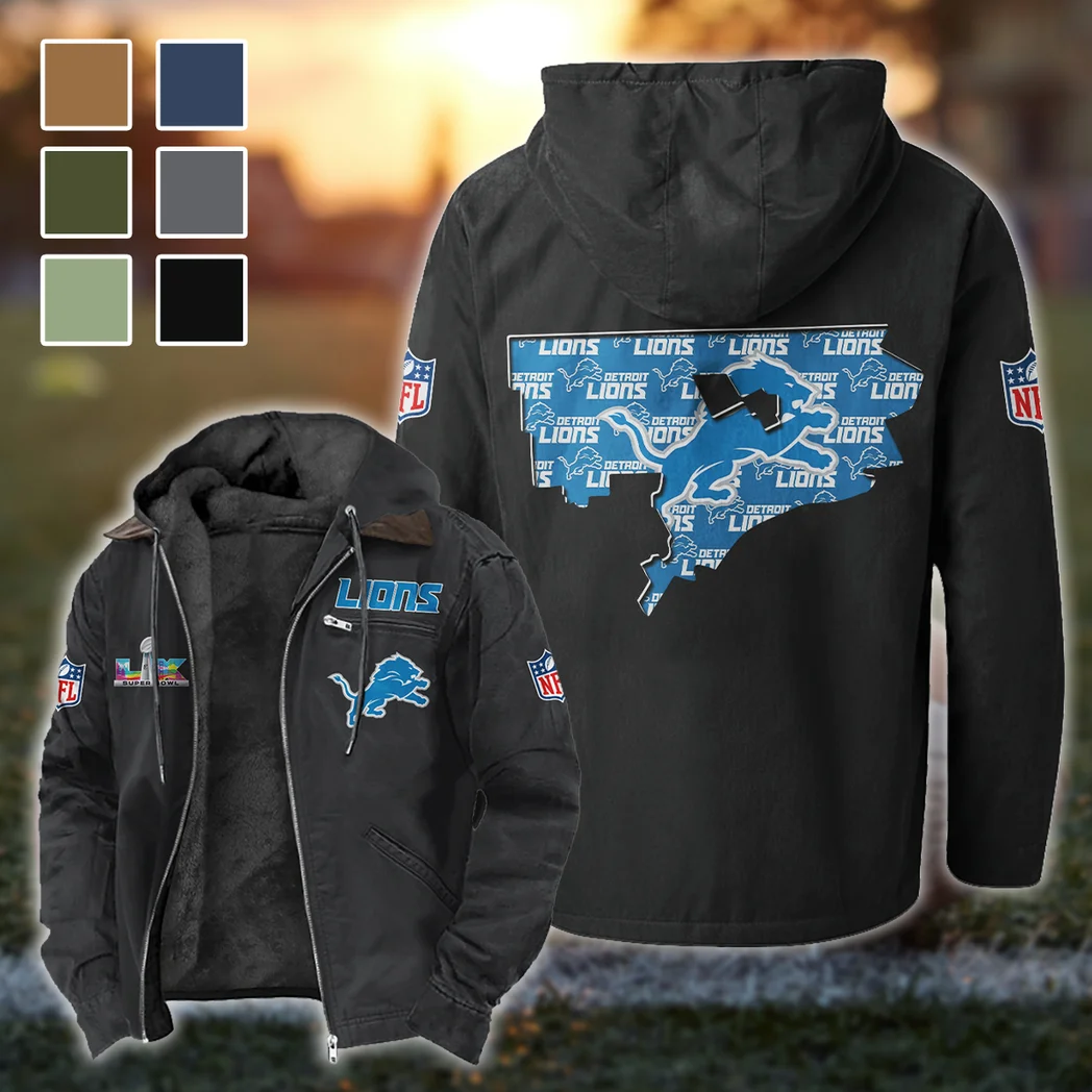 Fan Claw Squad Flannel Hoodie, Cold Game Day Hoodie HVN1466DL - Black