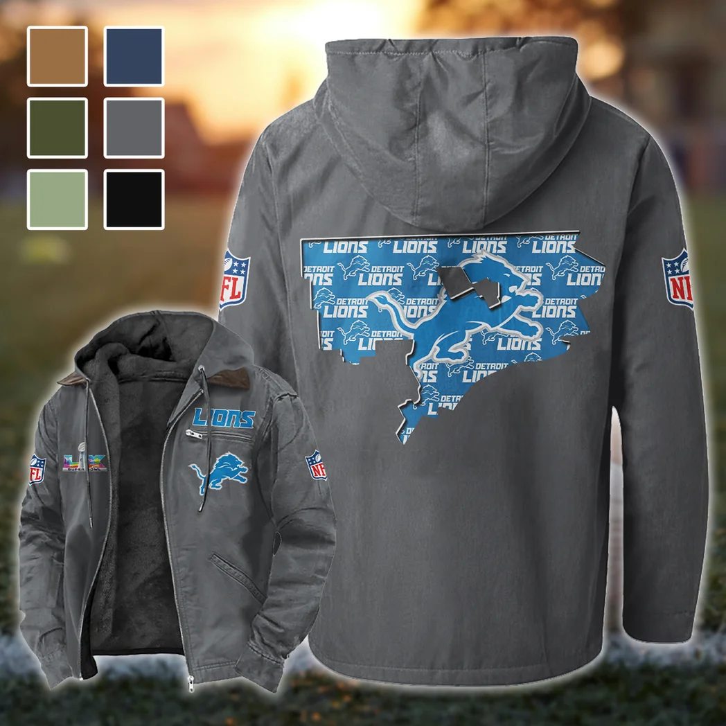 Fan Claw Squad Flannel Hoodie, Cold Game Day Hoodie HVN1466DL - Gray