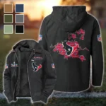 Fan Lone Squad Flannel Hoodie, Athletic Lifestyle Fan Hoodie HVN1466HT - Black