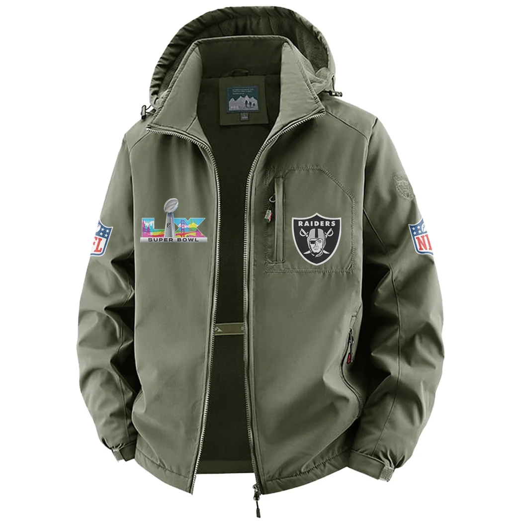 Wave Squad Fleece Windbreaker Jacket, Cross-Training Wind Shell HVN1466LV - Green - Image 2