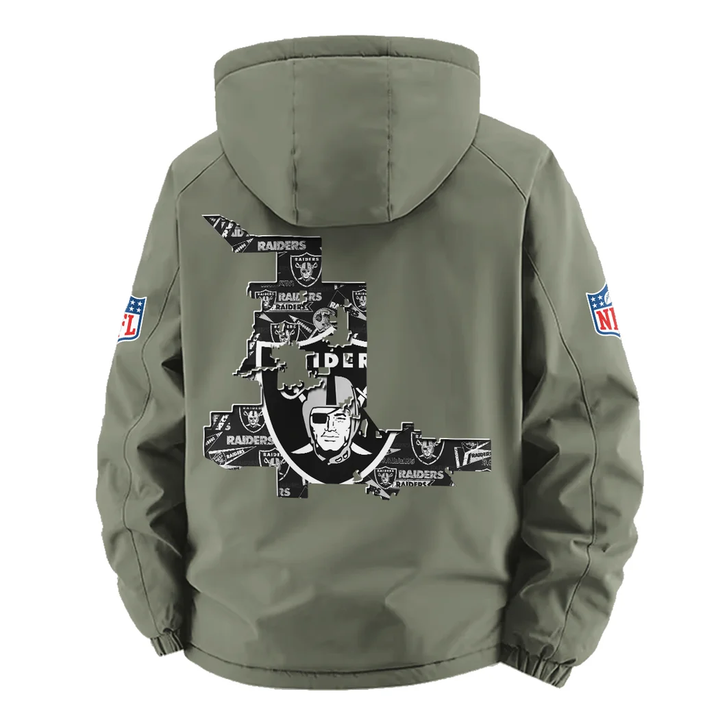 Wave Squad Fleece Windbreaker Jacket, Cross-Training Wind Shell HVN1466LV - Green - Image 3