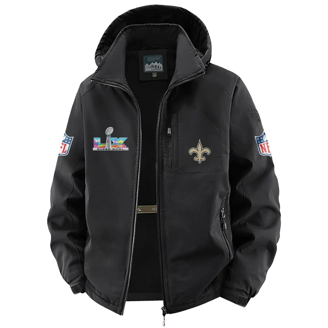 Big Easy Squad Fleece Windbreaker Jacket, Anti-Pill Wind-Blocking Fleece HVN1466NS - Black - Image 2