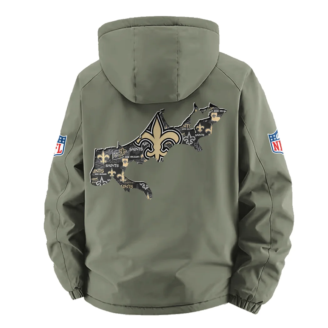Big Easy Squad Fleece Windbreaker Jacket, Anti-Pill Wind-Blocking Fleece HVN1466NS - Green - Image 3
