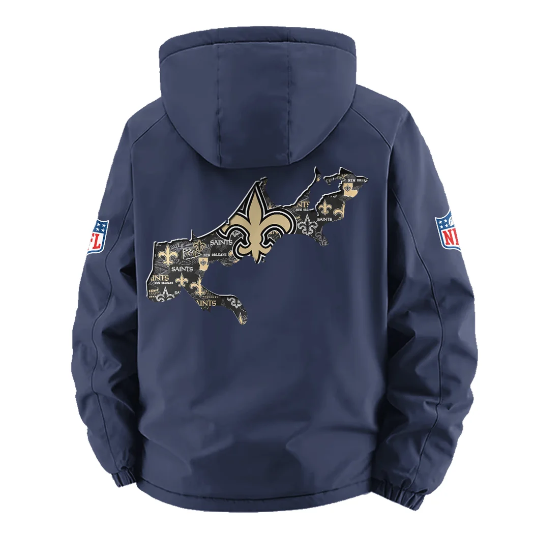 Big Easy Squad Fleece Windbreaker Jacket, Anti-Pill Wind-Blocking Fleece HVN1466NS - Navy - Image 3