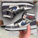 Metal Warrior J1s Sneakers, 3D Style, Daily Wear High Shoes ANIJ1121526730