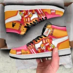 Neon Combat J1s Sneakers, 3D Style, Daily Wear High Shoes ANIJ1121526731