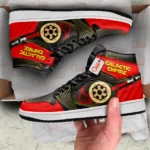 Space Fantasy J1s Sneakers, 3D Style, Active Motion High Tops ANIJ1121526754