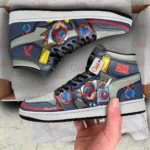Pixel Fighter J1s Sneakers, 3D Style, Modern Edge High Tops ANIJ1121526760