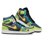 Pixel Fighter J1s Sneakers, 3D Style, Active Motion High Tops ANIJ1121526767