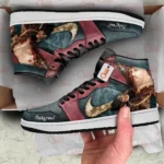 Digital Battle Mode J1s Sneakers, 3D Style, Daily Wear High Shoes ANIJ1121526794