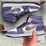 Domestic Drama Anime J1s Sneakers, 3D Style, Sleek Form High Sneakers ANIJ1121526824