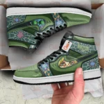 Eccentric Warrior Code J1s Sneakers, 3D Style, Daily Wear High Shoes ANIJ1121526840