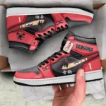 Motivational Tone J1s Sneakers, 3D Style, Bold Spirit High Tops ANIJ1121526899