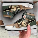 Last Resistance J1s Sneakers, 3D Style, Classic Rise High Tops ANIJ1121527021