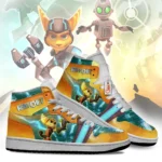 Digital Battle Mode J1s Sneakers, 3D Style, Clean Style High Sneakers ANIJ1121527062