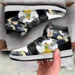 Ocean Motion J1s Sneakers, 3D Style, Classic Rise High Tops ANIJ1121527076