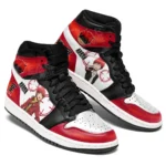 School Action Anime J1s Sneakers, 3D Style, Active Motion High Tops ANIJ1121527312