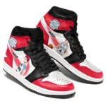 Sportsmanship Theme J1s Sneakers, 3D Style, Active Motion High Tops ANIJ1121527324