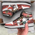 Aggressive Style J1s Sneakers, 3D Style, Active Motion High Tops ANIJ1121527333