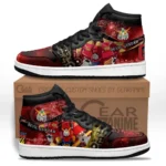Human Cost of War J1s Sneakers, 3D Style, Classic Comfort High Shoes ANIJ1121527391