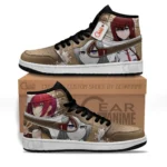 Modern Science Fiction J1s Sneakers, 3D Style, Sleek Form High Sneakers ANIJ1121527395