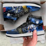 Classic Mecha Anime J1s Sneakers, 3D Style, Sleek Form High Sneakers ANIJ1121527406