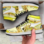 Cosmic Battle Theme J1s Sneakers, 3D Style, Classic Rise High Tops ANIJ1121527447