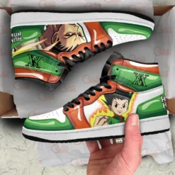 Combat Learning J1s Sneakers, 3D Style, Modern Edge High Tops ANIJ1121527560