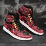 Character Power J1s Sneakers, 3D Style, Classic Rise High Tops ANIJ1121527678