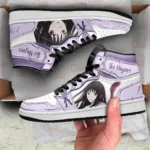 Lighthearted Dark Tone J1s Sneakers, 3D Style, Clean Style High Sneakers ANIJ1121527700