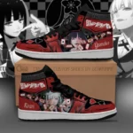 Dark School Thriller J1s Sneakers, 3D Style, Active Lifestyle High Tops ANIJ1121527867