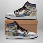 Hard Effort J1s Sneakers, 3D Style, Bold Spirit High Tops ANIJ1121527983