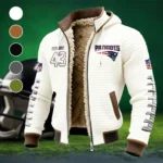 Edge Rusher Fleece-Lined Hooded Jacket, Cross-Training Winter Layer HVN1480BS - White