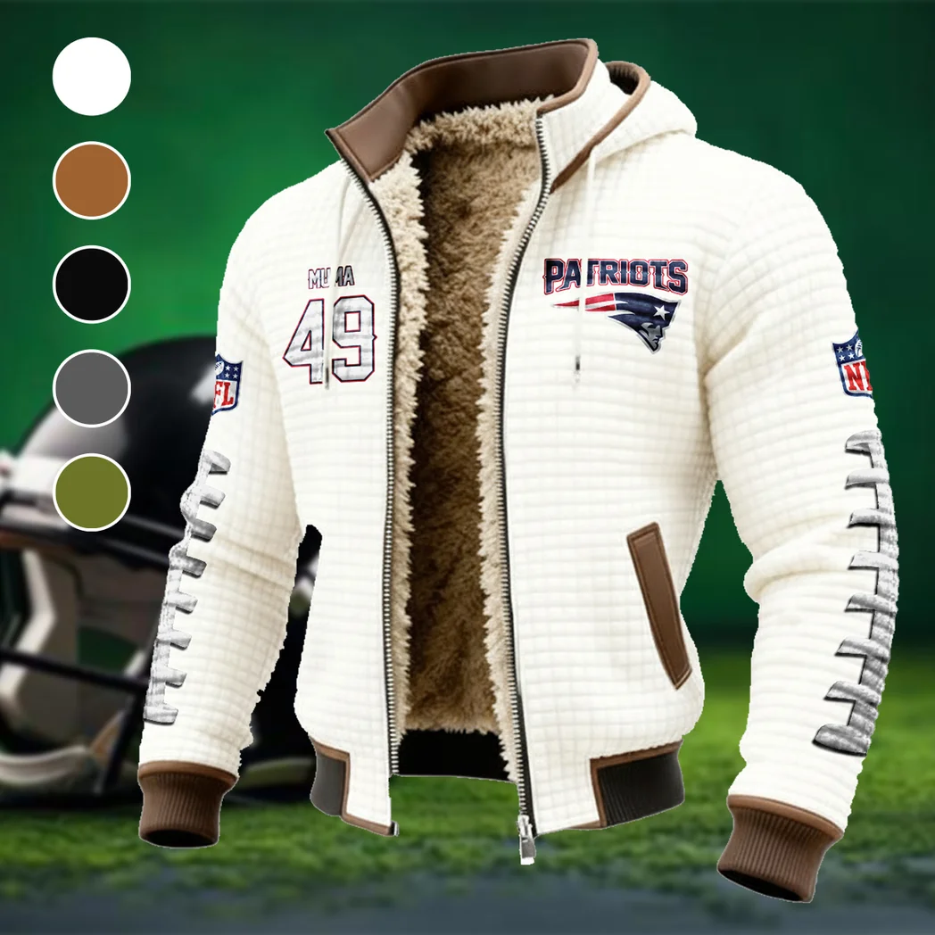 Tackle Machine Fleece-Lined Hooded Jacket, Elemental Guard Sport Jacket HVN1480CM - White