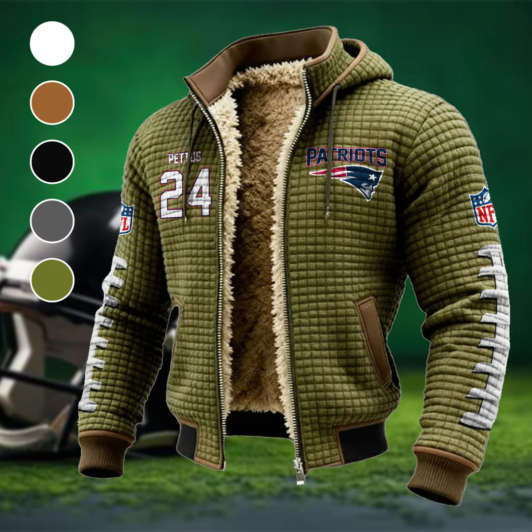 Roster Safety Fleece-Lined Hooded Jacket, Rugged Terrain Fleece Hoody HVN1480DP - Green