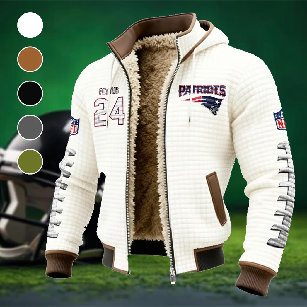 Roster Safety Fleece-Lined Hooded Jacket, Rugged Terrain Fleece Hoody HVN1480DP - White