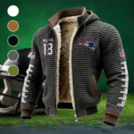 Passing Specialist Fleece-Lined Hooded Jacket, All-Mountain Hooded Fleece HVN1480KW - Grey