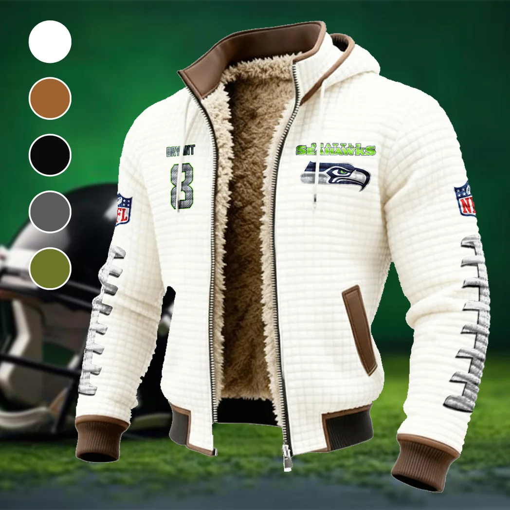 Roster Defender Fleece-Lined Hooded Jacket, Peak Performance Hooded Shell HVN1481CB - White