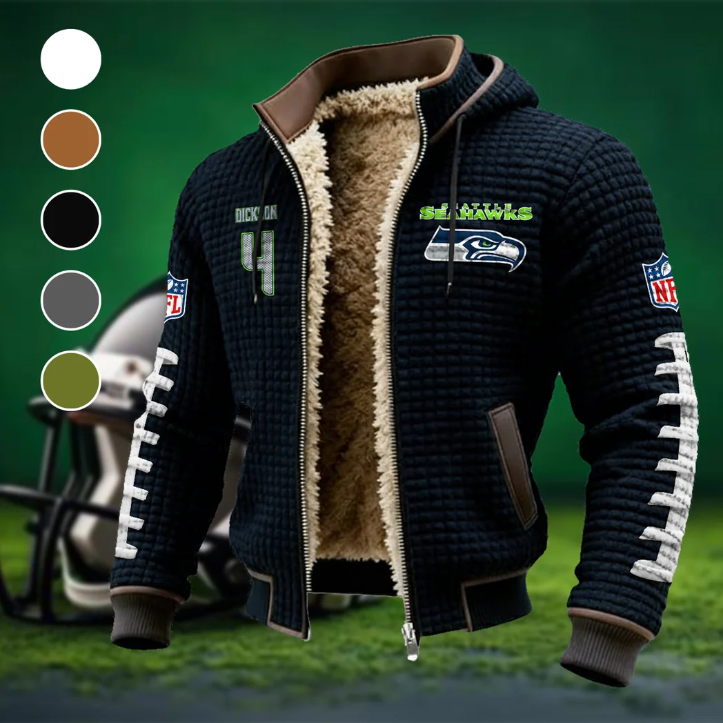 Field Position Spec. Fleece-Lined Hooded Jacket, Endurance Sport Thermal Hoody HVN1481MD - Black