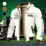 Roster DB Fleece-Lined Hooded Jacket, Rapid-Dry Fleece-Lined Hoody HVN1481NP - White