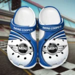 Blue Edition Fun Ride Car Inspired All Over Print Clog, Perfect Gift Footwear for Automotive Enthusiasts CAR181
